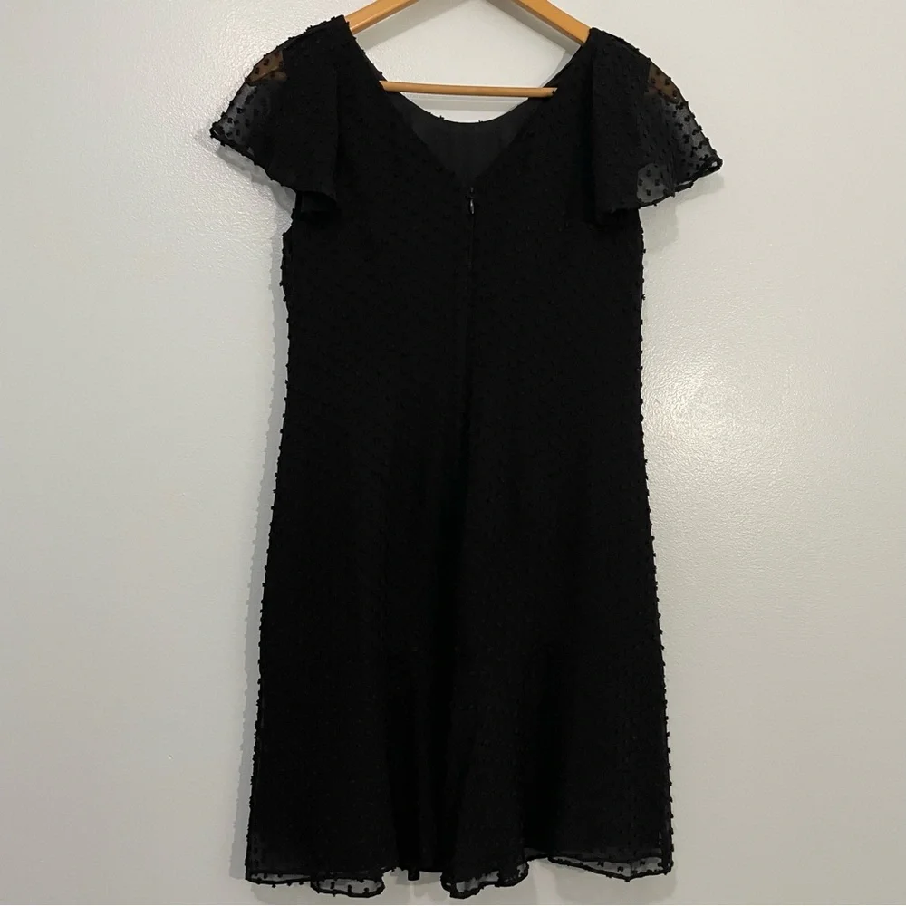 J. Crew Black Silk Blend Elegant Dress Size 2